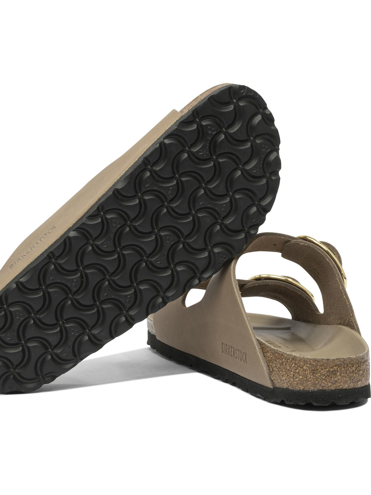 Birkenstock "Arizona Big Buckle" low sandals - Brown
