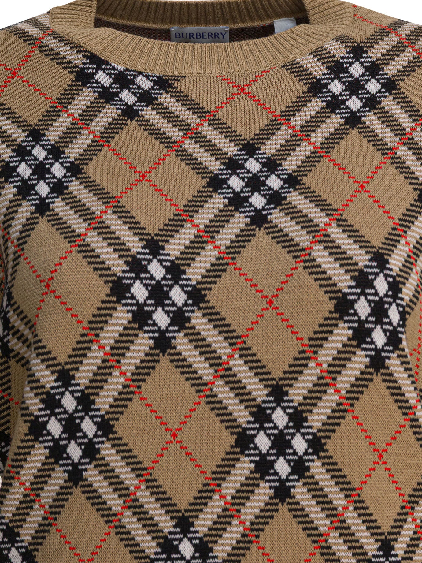 Burberry Wool blend crew neck sweater - Beige