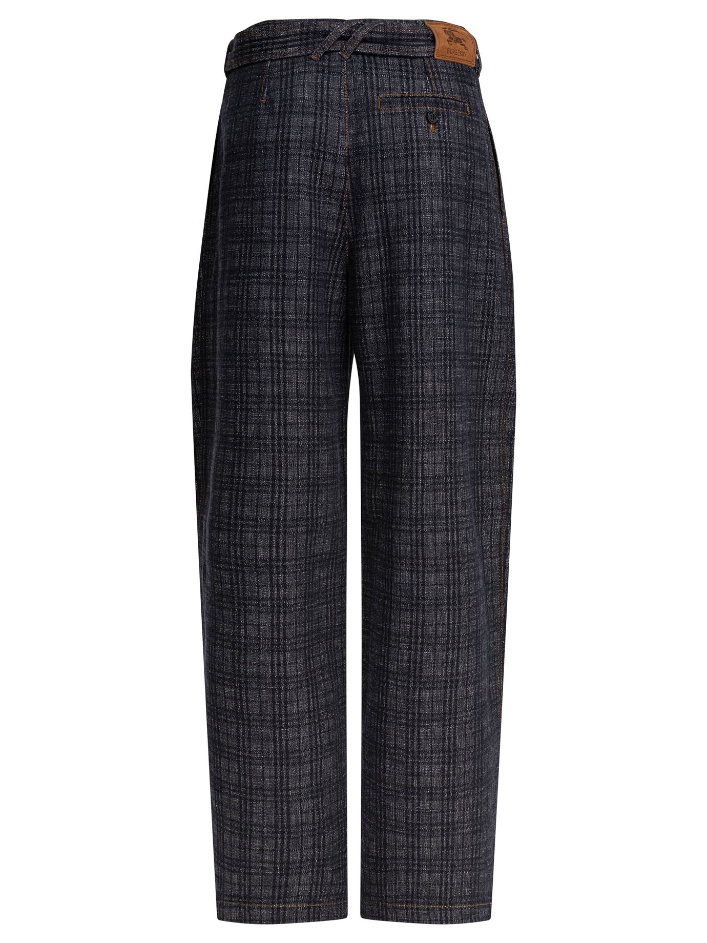 Burberry "Check" Jeans - Blue