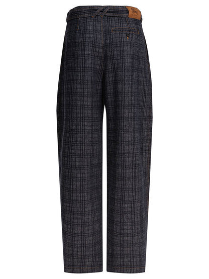 Burberry "Check" Jeans - Blue