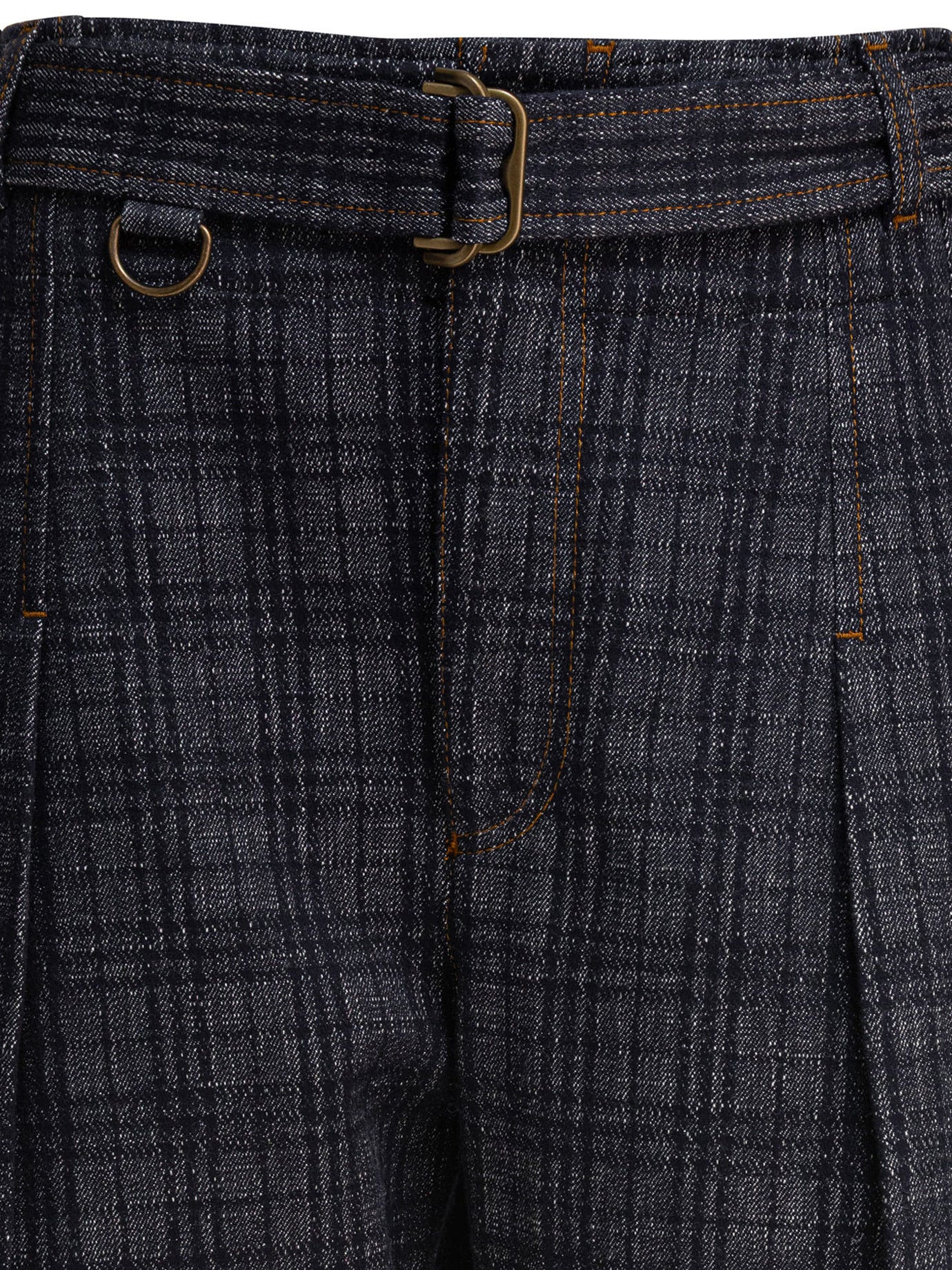 Burberry "Check" Jeans - Blue