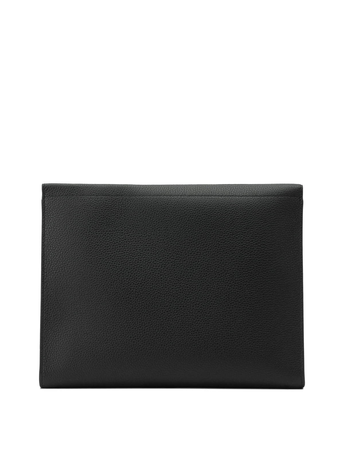 Burberry "Equestrian Knight Design" Clutch Bag - Black