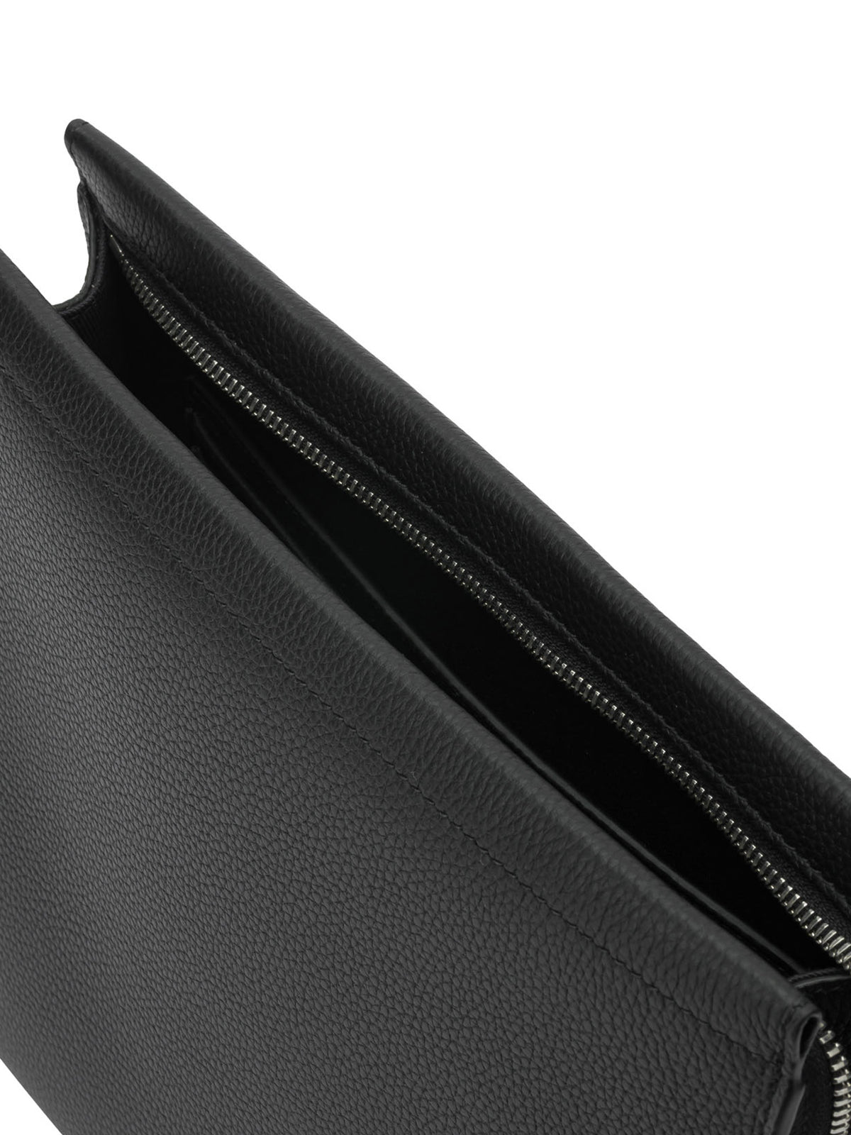 Burberry "Equestrian Knight Design" Clutch Bag - Black