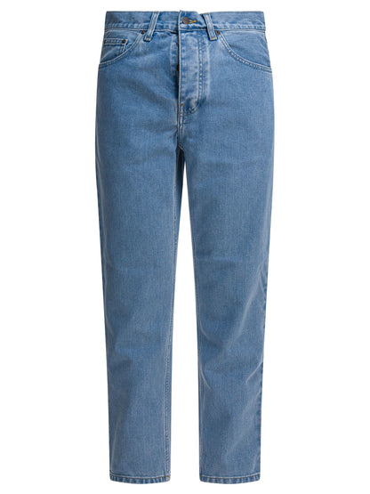 Carhartt Wip "Newel" Straight-leg jeans - Light Blue