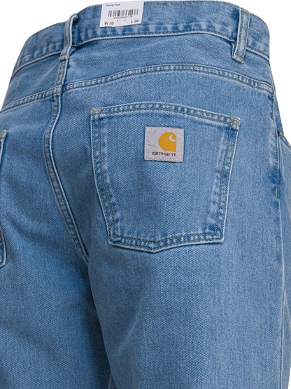 Carhartt Wip "Newel" Straight-leg jeans - Light Blue