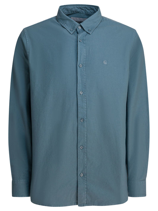 Carhartt Wip "L/S Bolton" shirt - Blue