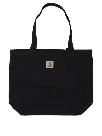 Carhartt Wip "Canvas Graphic" tote shoulder bag - Black