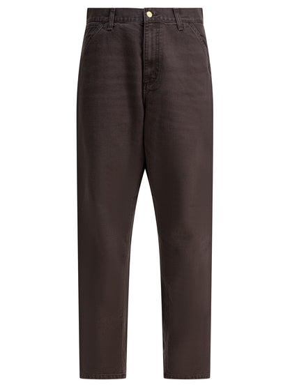 Carhartt Wip "Single Knee" Pants - Brown