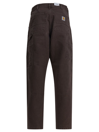 Carhartt Wip "Single Knee" Pants - Brown