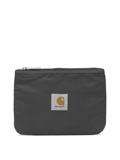 Carhartt Wip "Alumni Zip" Coin Purse - Grey