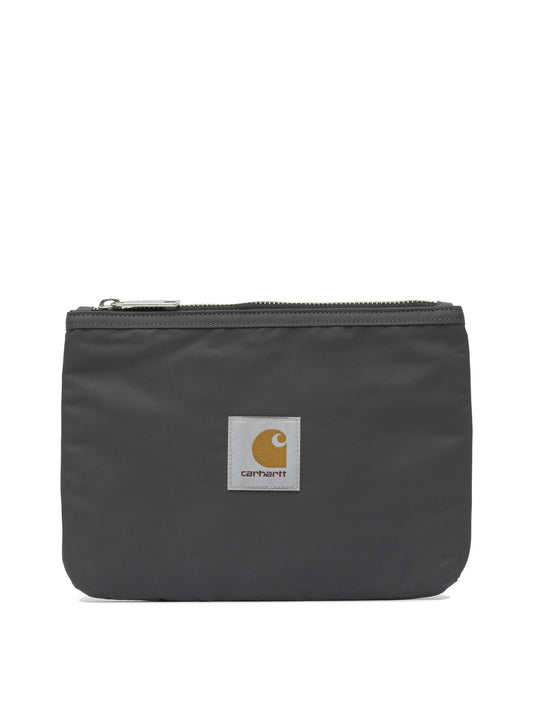 Carhartt Wip "Alumni Zip" Coin Purse - Grey