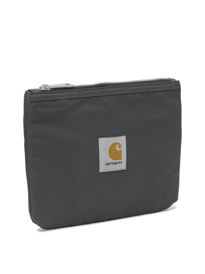 Carhartt Wip "Alumni Zip" Coin Purse - Grey