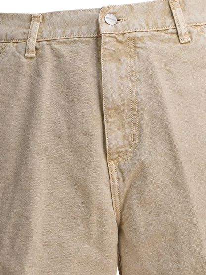 Carhartt Wip Short "Single Knee" - Beige