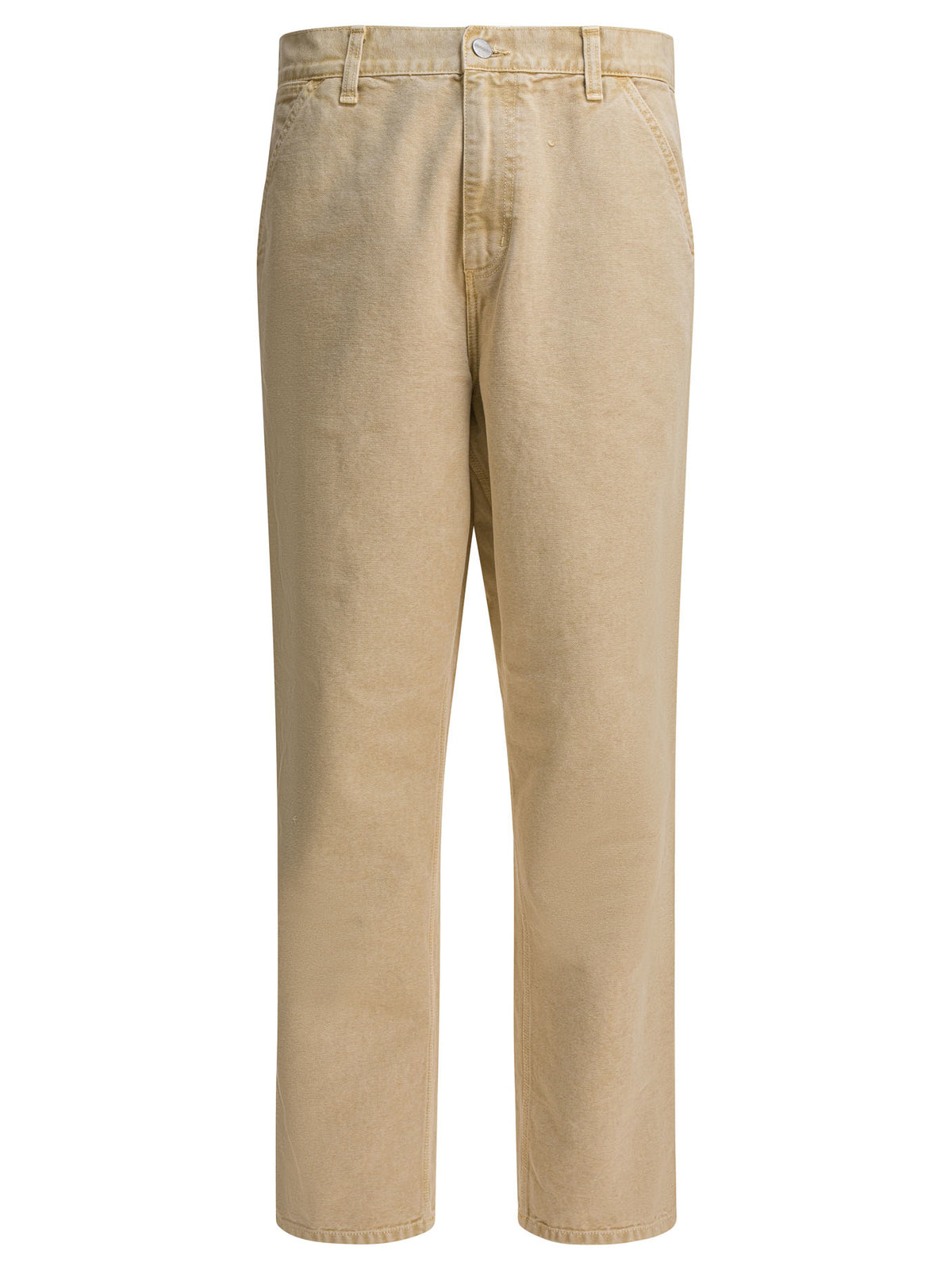 Carhartt Wip "Single Knee" Pants - Beige