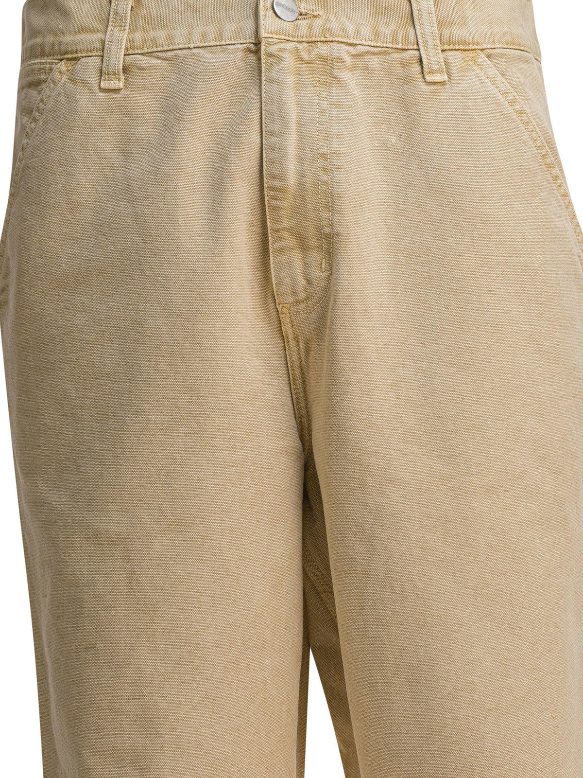Carhartt Wip "Single Knee" Pants - Beige