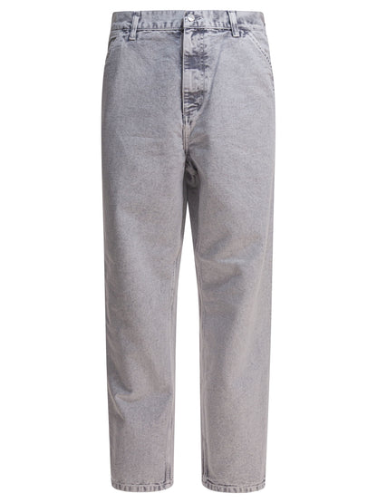 Carhartt Wip "Single Knee" Pants - Light Blue