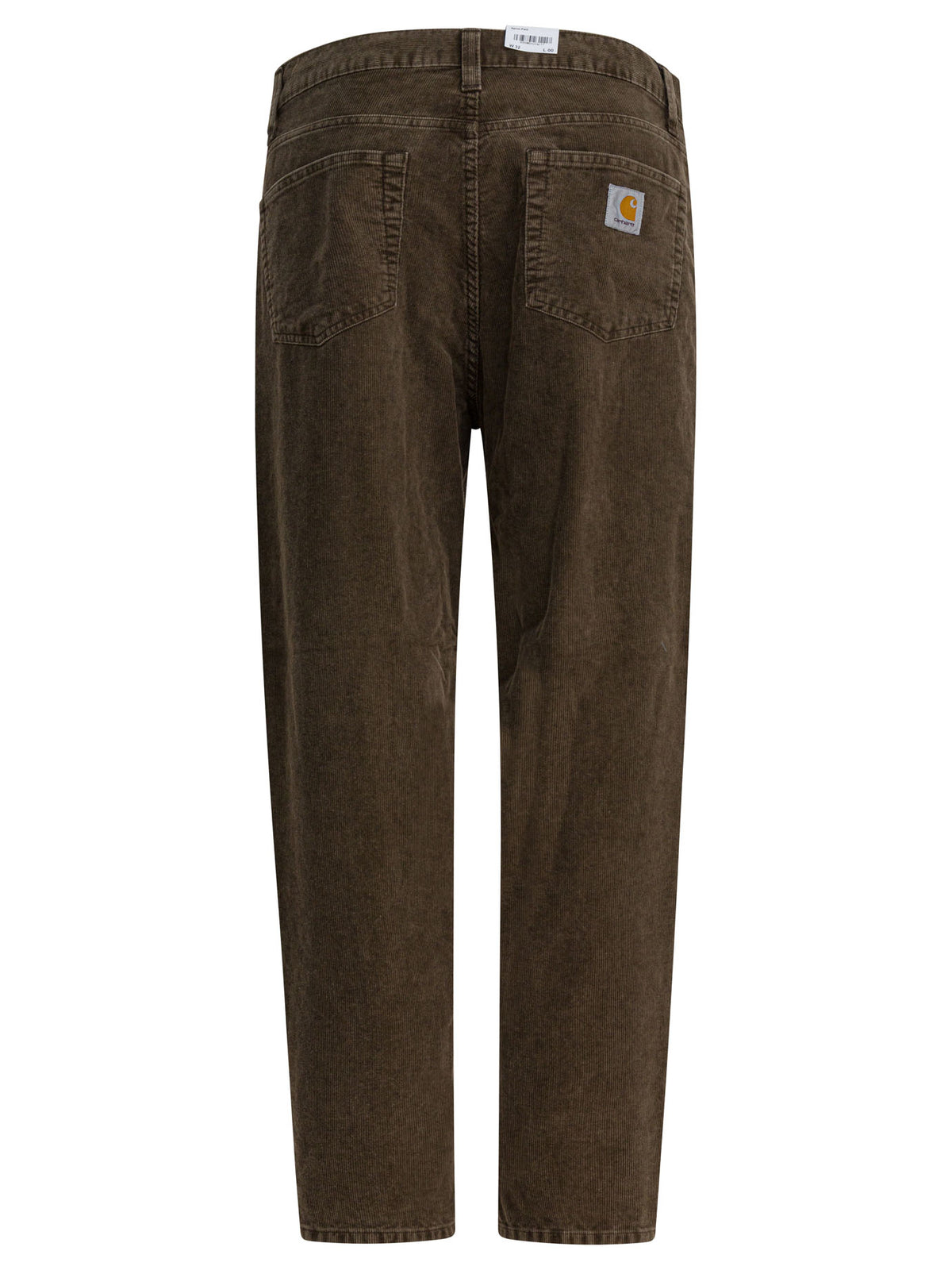 Carhartt Wip "Aaron" velvet pants - Brown