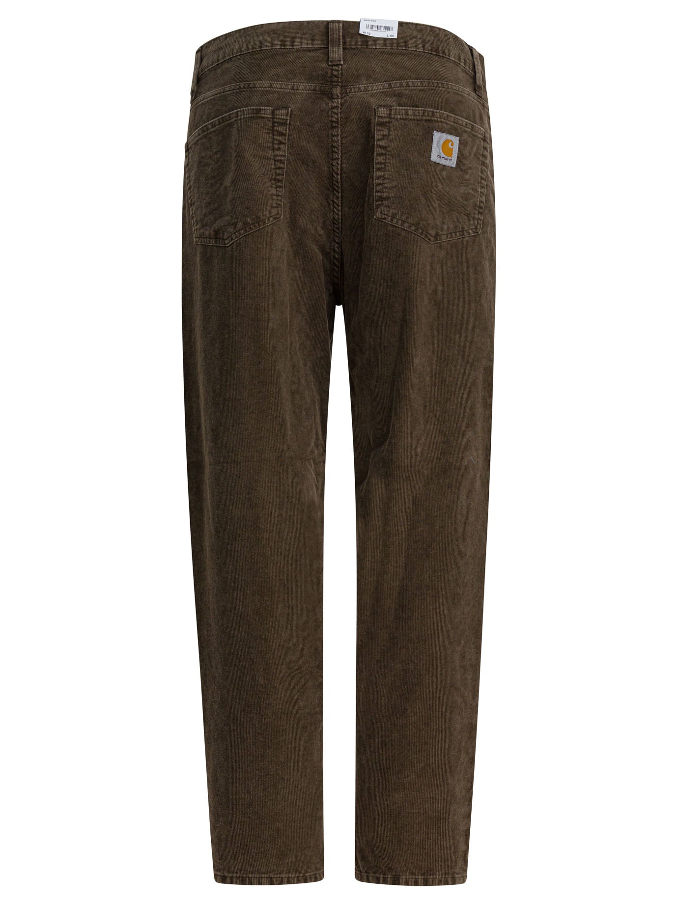 Carhartt Wip "Aaron" velvet pants - Brown