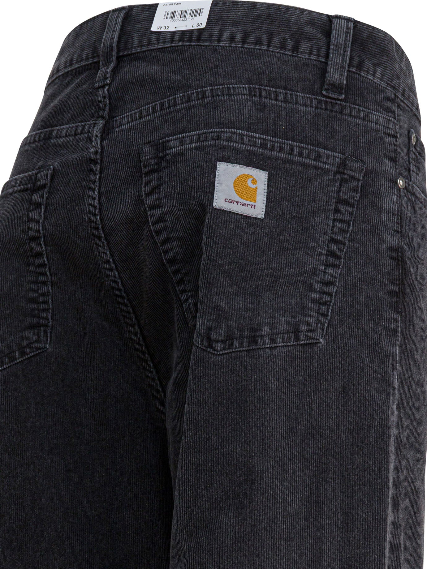 Carhartt Wip "Aaron" velvet pants - Black