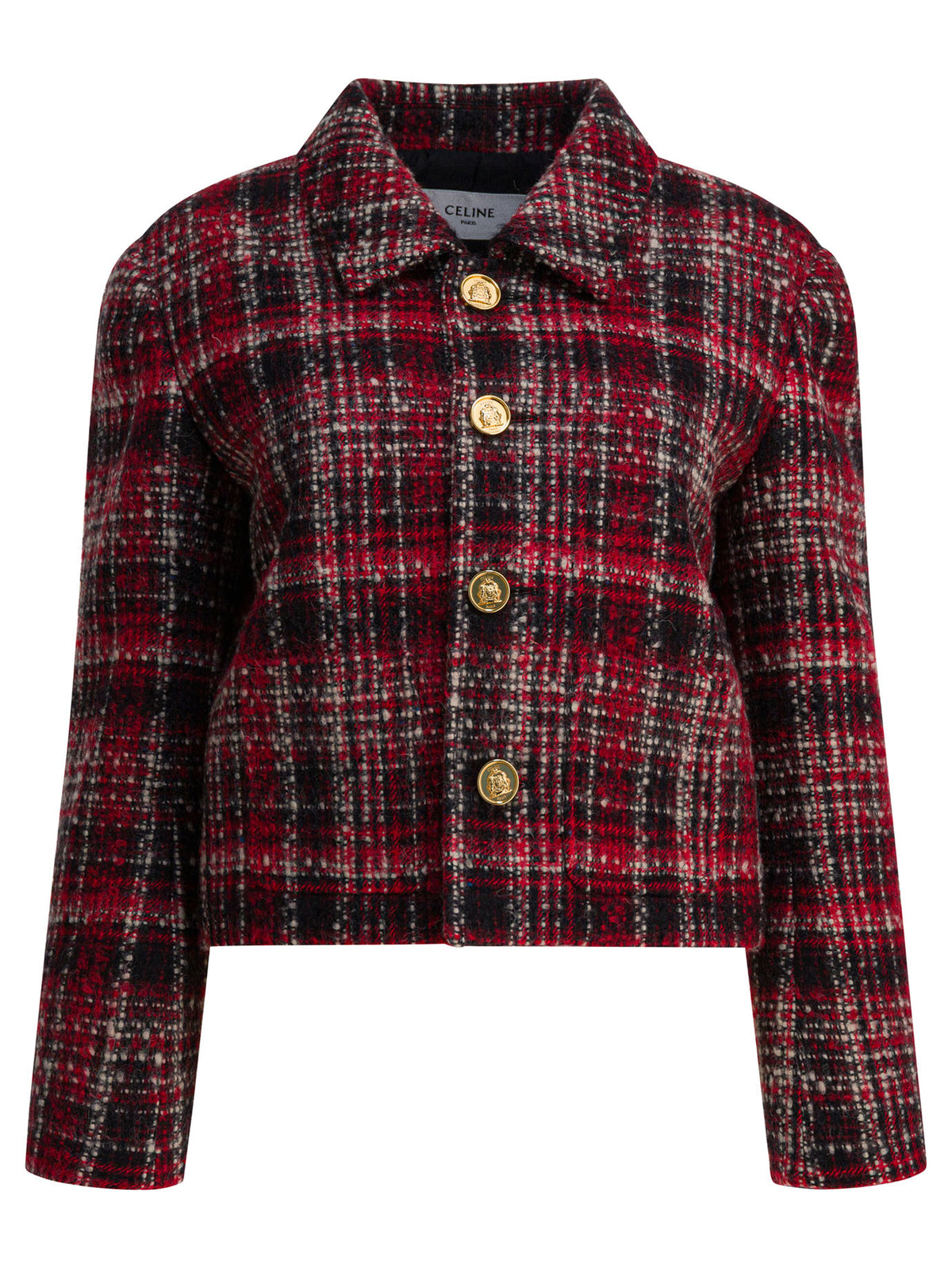 Celine Jackets & Coats - Red