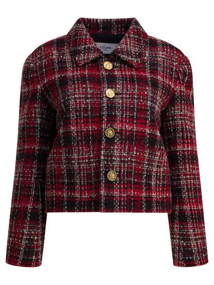 Celine Jackets & Coats - Red
