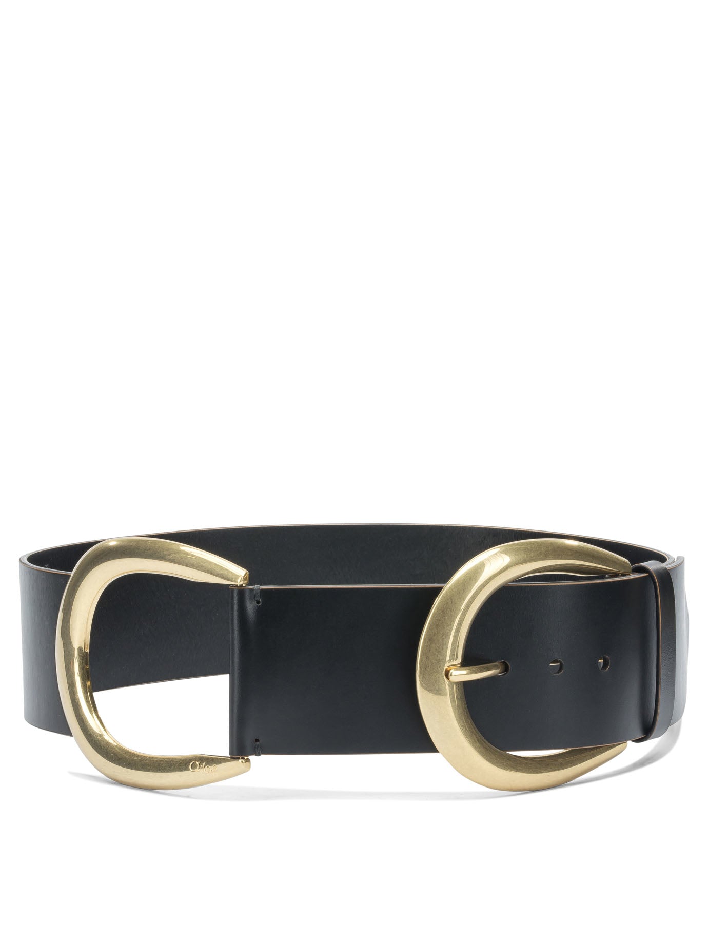 Chloé "Anita" Leather belt - Black