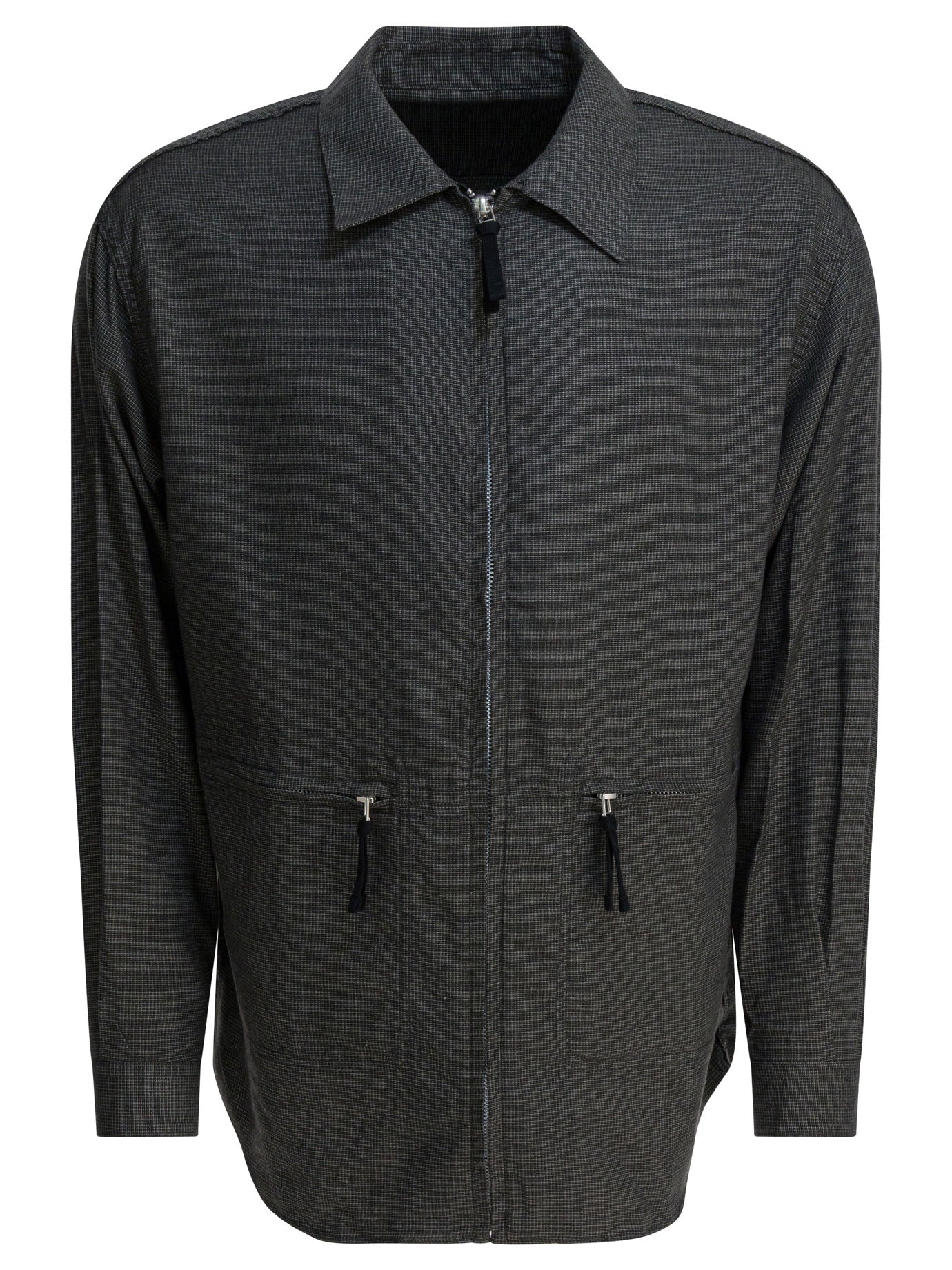 Comme Des GarçOns Homme Cotton overshirt jacket - Grey