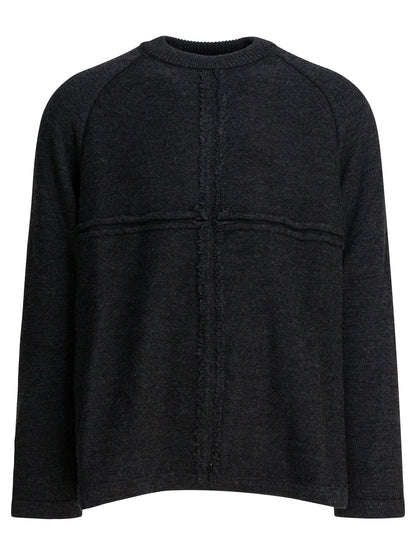Comme Des GarçOns Homme Wool crewneck sweater - Grey