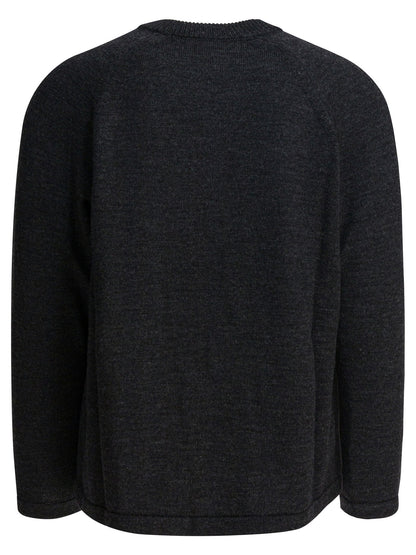 Comme Des GarçOns Homme Wool crewneck sweater - Grey