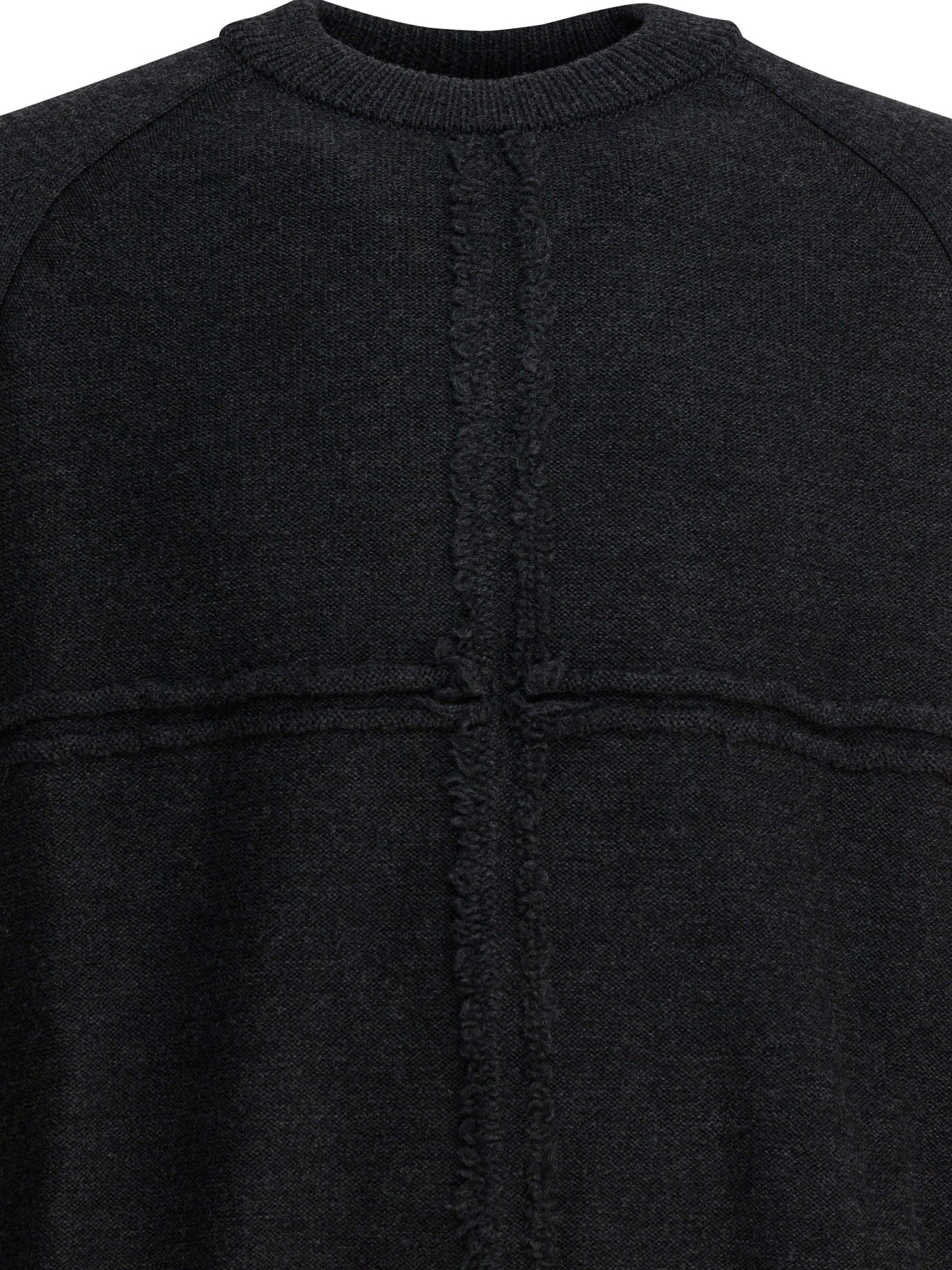 Comme Des GarçOns Homme Wool crewneck sweater - Grey