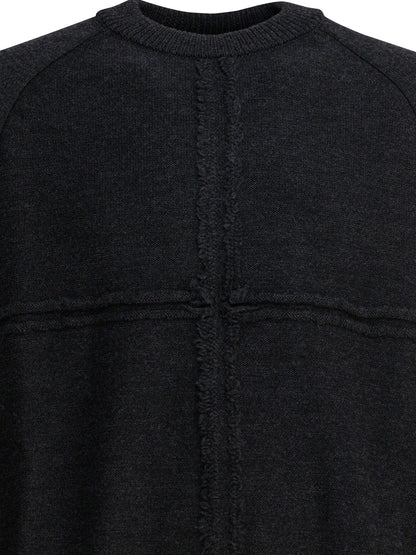 Comme Des GarçOns Homme Wool crewneck sweater - Grey