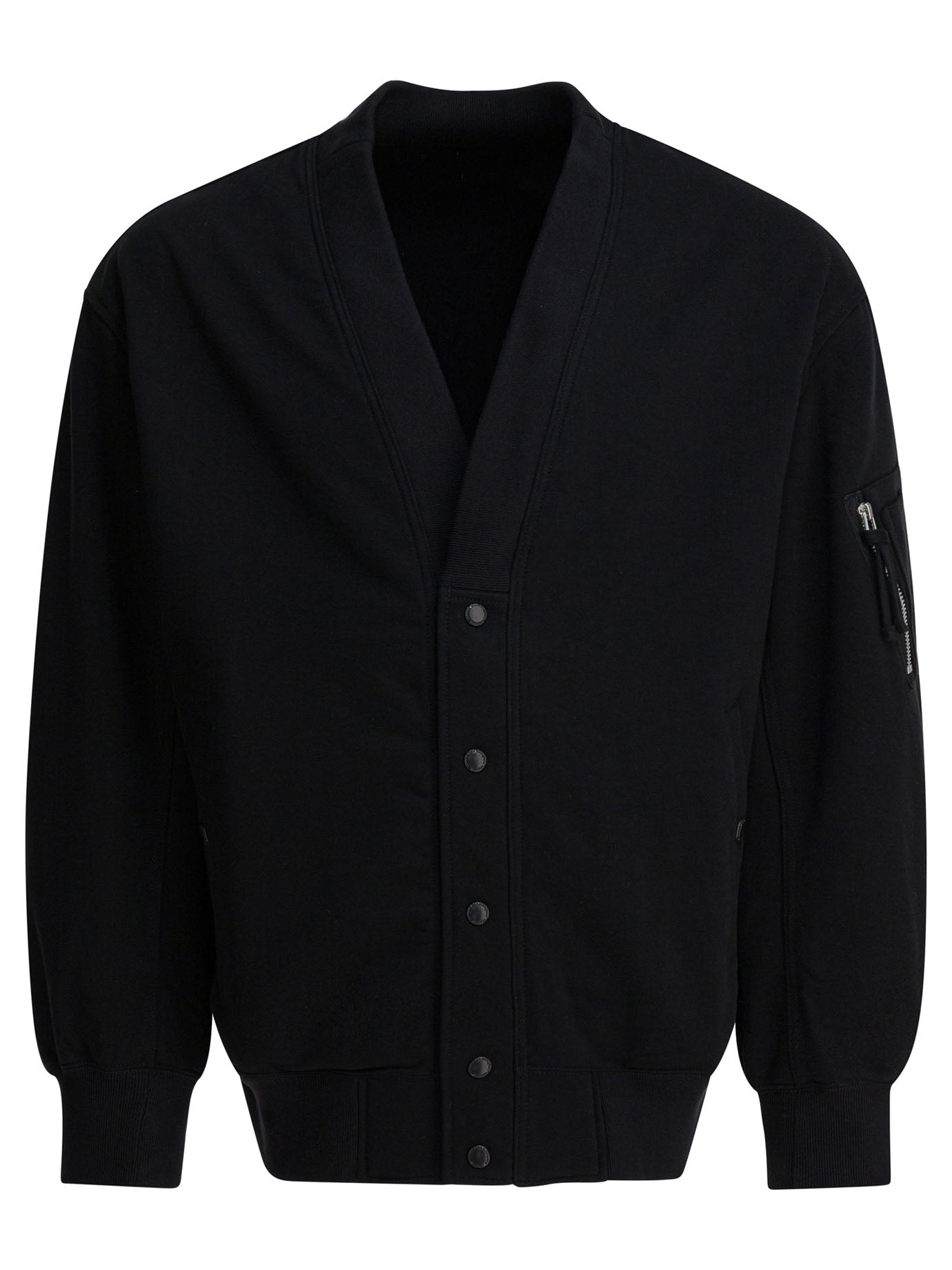 Comme Des GarçOns Homme Cotton cardigan - Black
