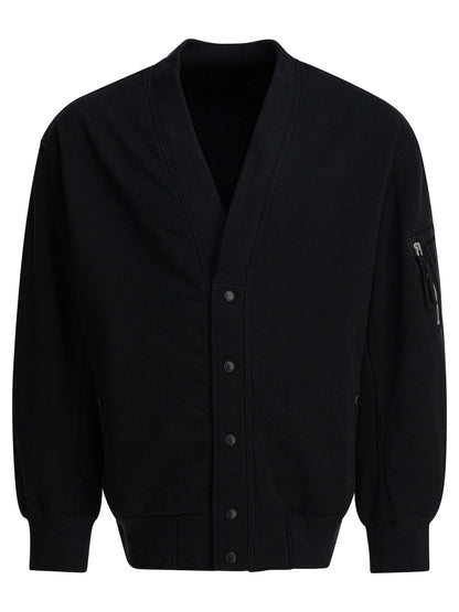 Comme Des GarçOns Homme Cotton cardigan - Black