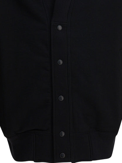 Comme Des GarçOns Homme Cotton cardigan - Black