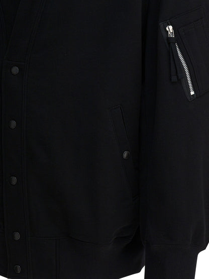 Comme Des GarçOns Homme Cotton cardigan - Black