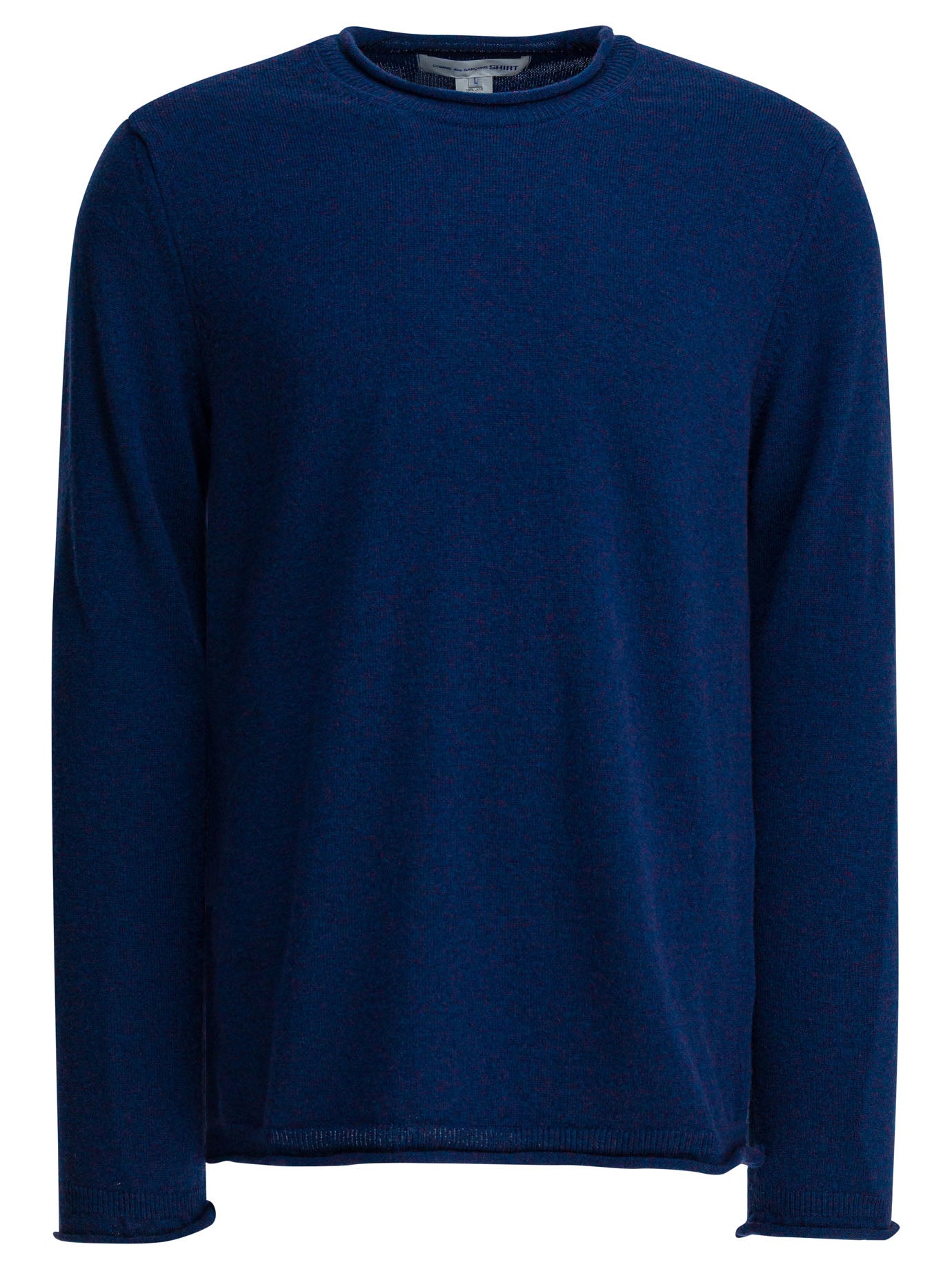 Comme Des GarçOns Shirt Wool crewneck sweater - Blue