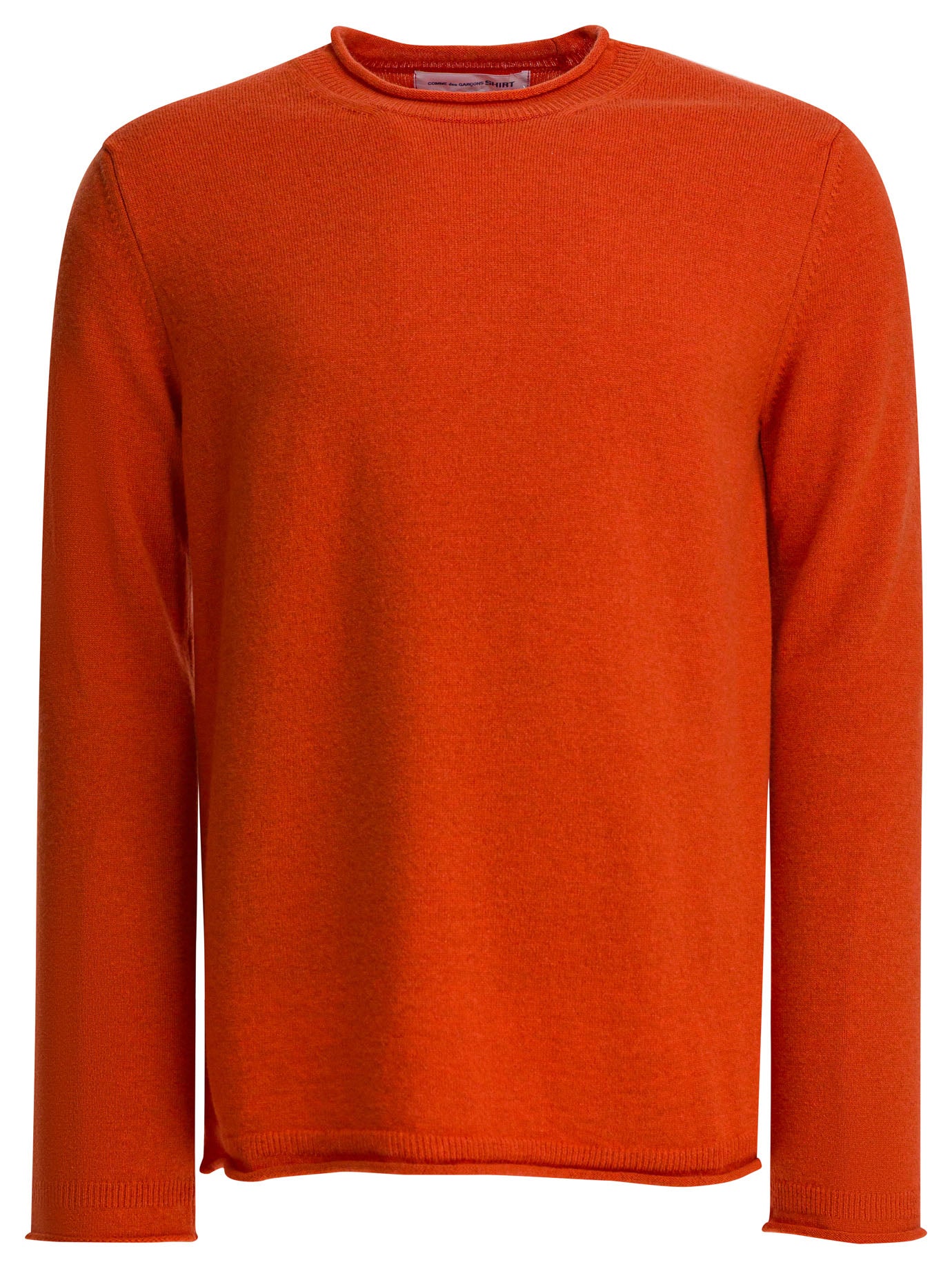 Comme Des GarçOns Shirt Wool crewneck sweater - Orange