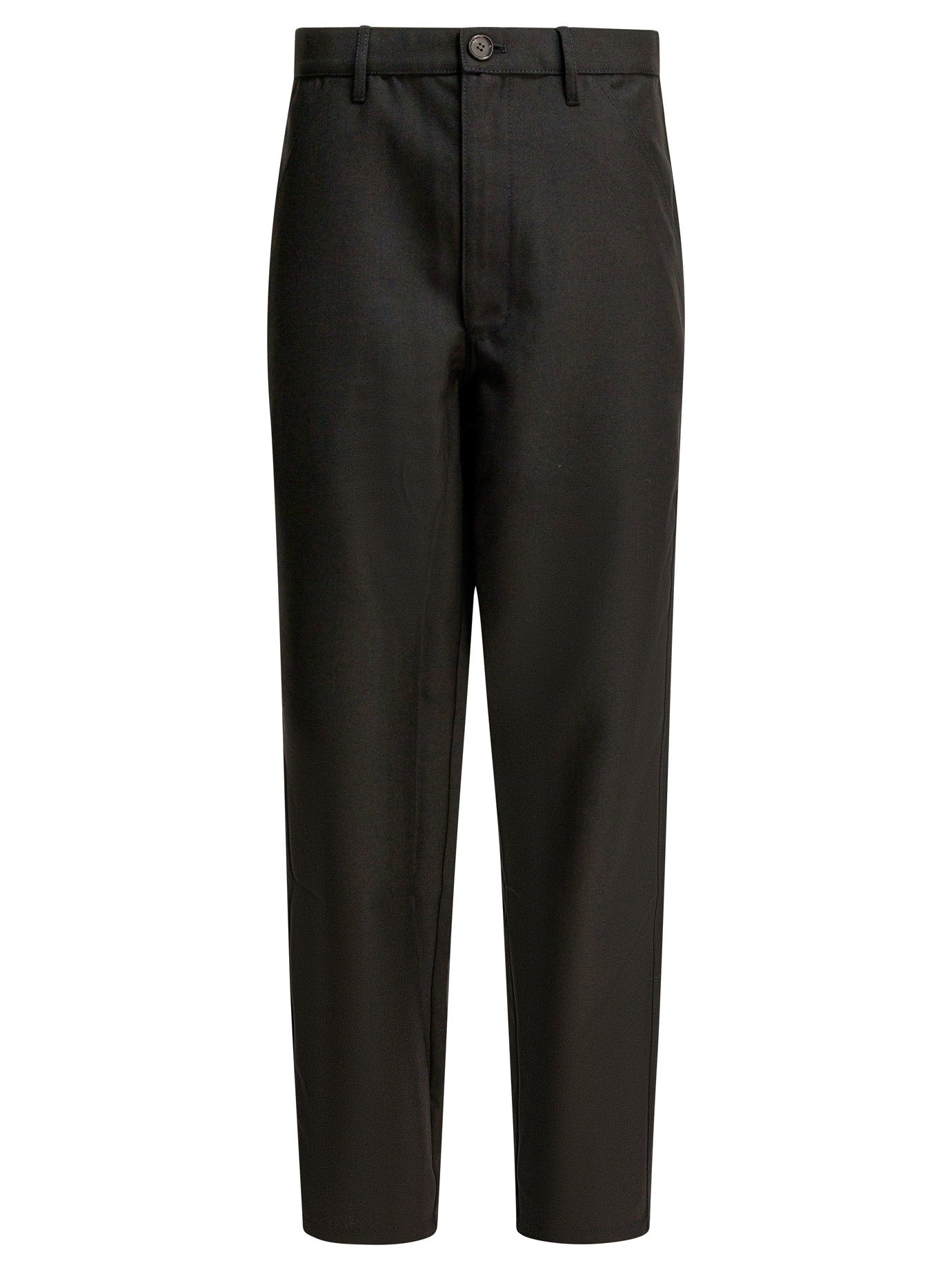 Comme Des GarçOns Shirt Wool blend pants - Black
