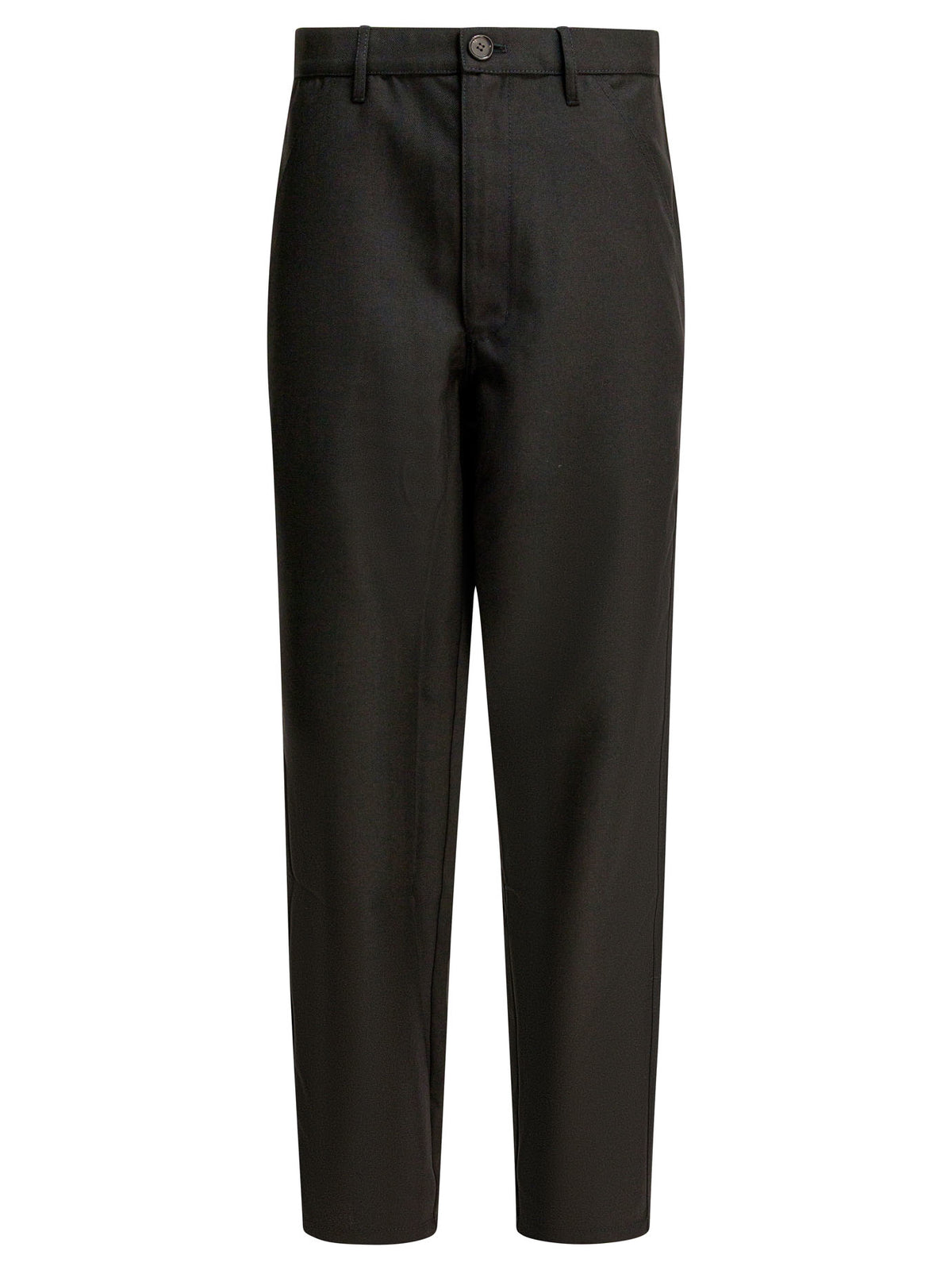 Comme Des GarçOns Shirt Wool blend pants - Black