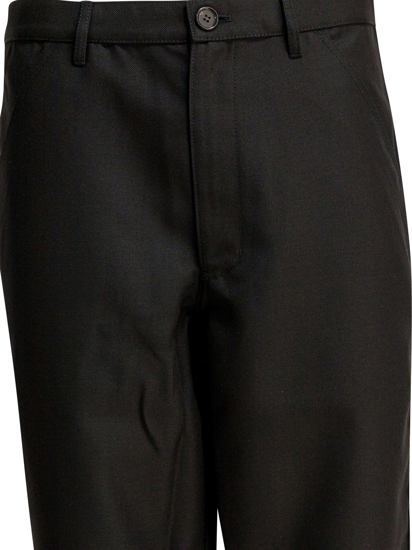 Comme Des GarçOns Shirt Wool blend pants - Black