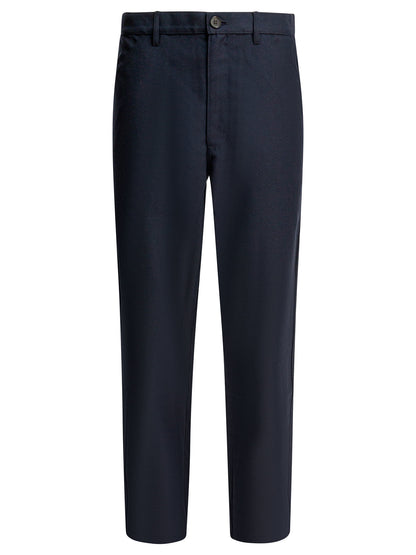 Comme Des GarçOns Shirt Wool blend pants - Blue