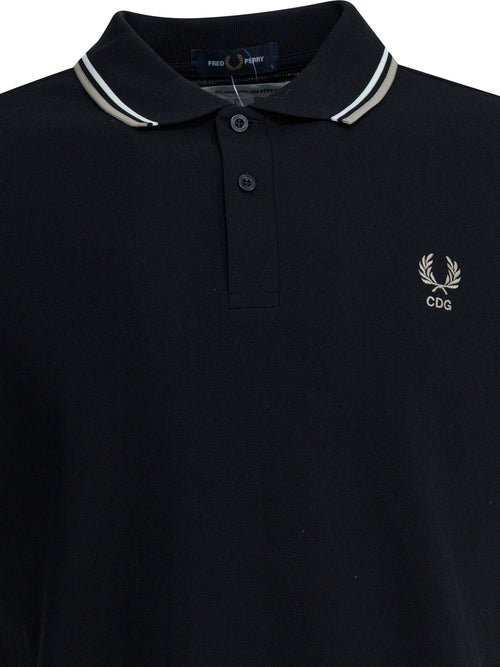 Comme Des GarçOns Shirt "Comme Des Garçons X Fred Perry" button-down polo shirt - Black