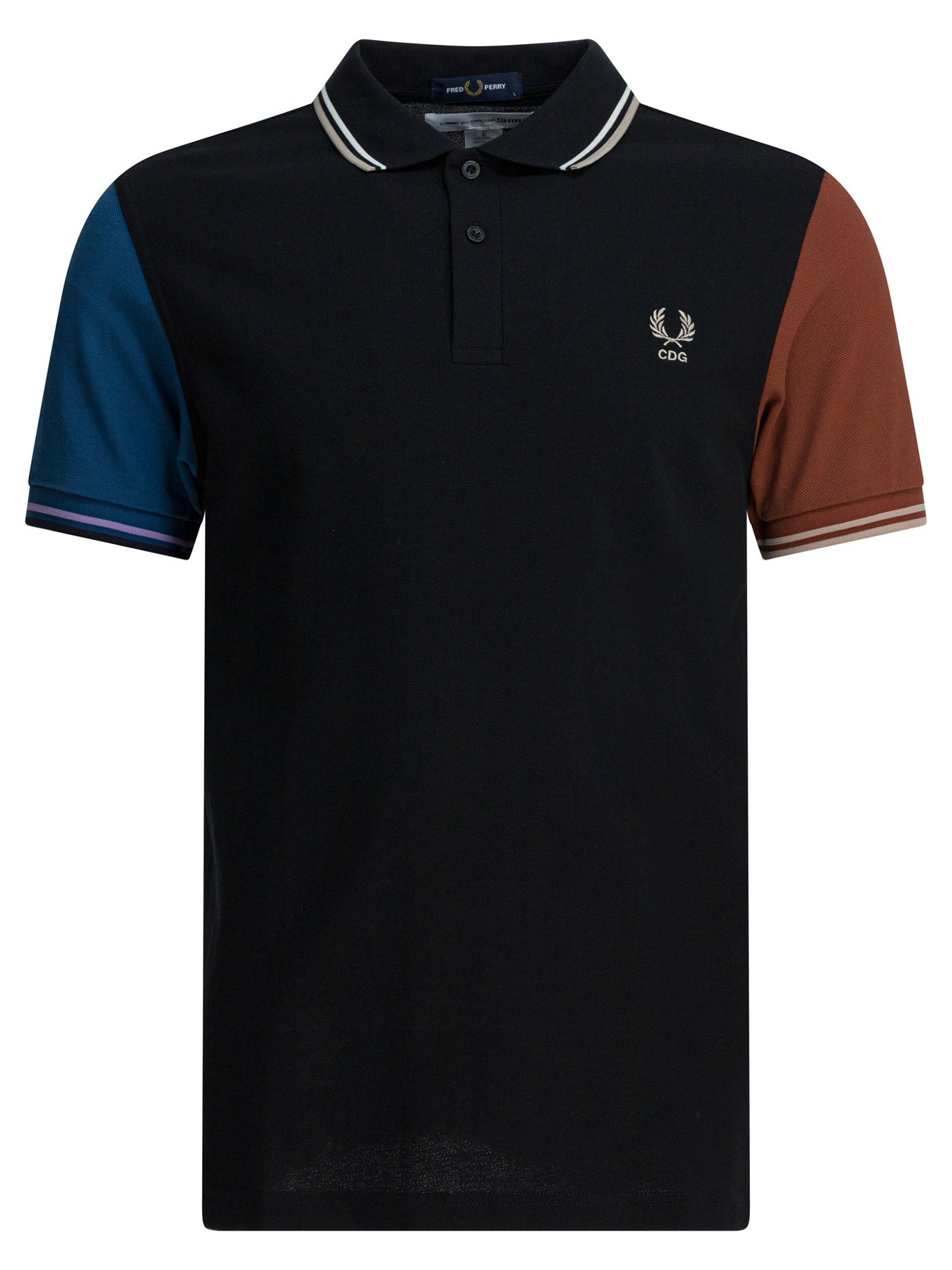 Comme Des GarçOns Shirt "Comme Des Garçons X Fred Perry" button-down polo shirt - Black