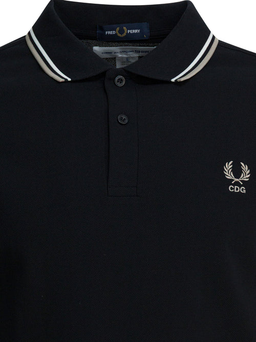Comme Des GarçOns Shirt "Comme Des Garçons X Fred Perry" button-down polo shirt - Black