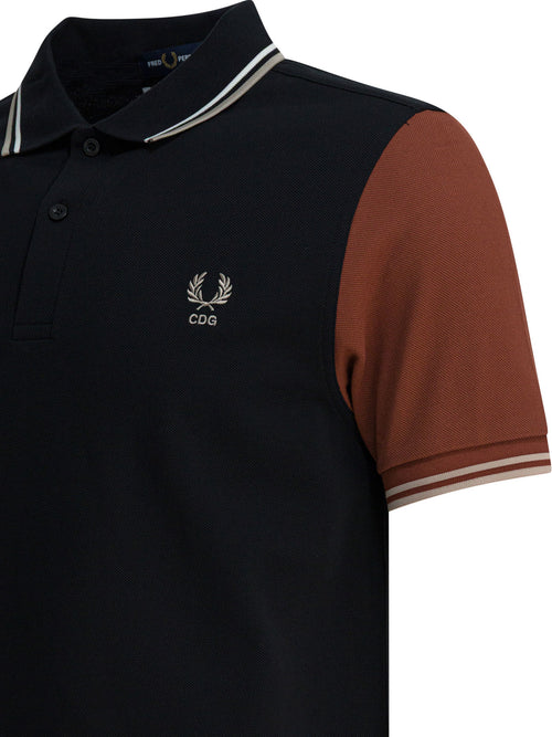 Comme Des GarçOns Shirt "Comme Des Garçons X Fred Perry" button-down polo shirt - Black