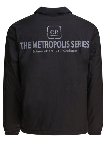 C.P. Company "Metropolis Series" overshirt jacket - Black