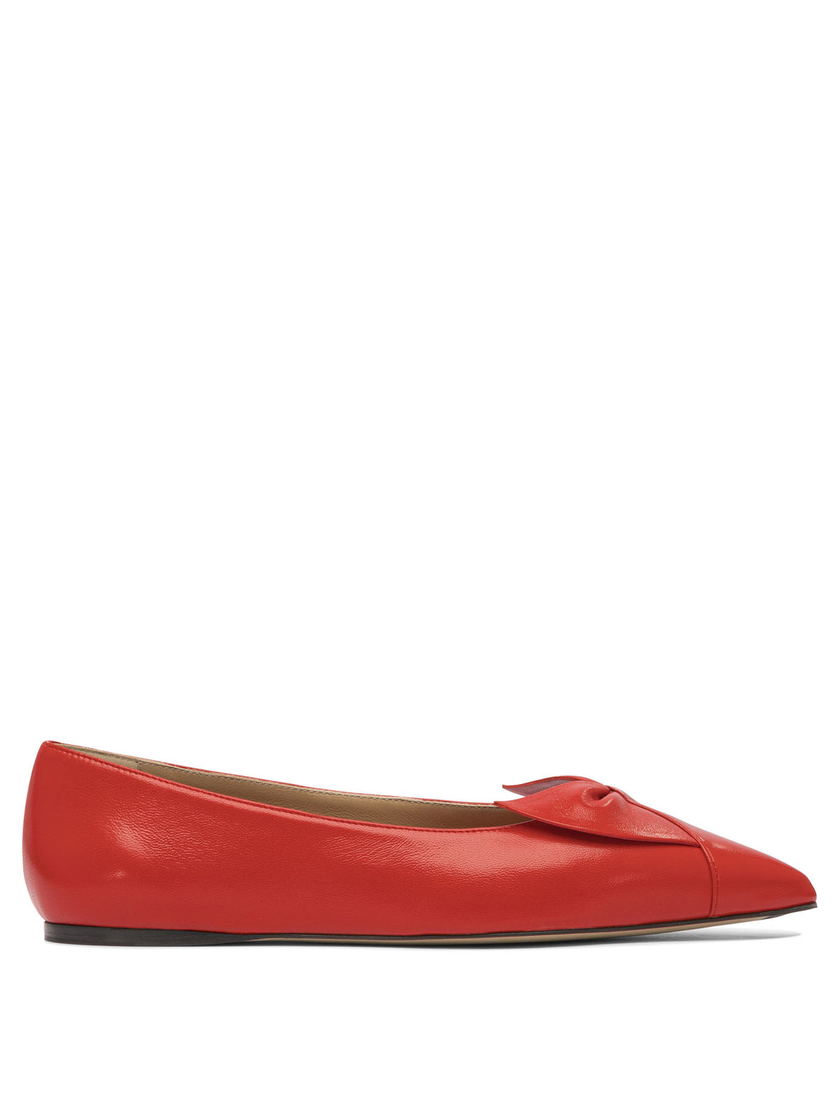 Ferragamo Ballet flats with bow "Soft" - Red