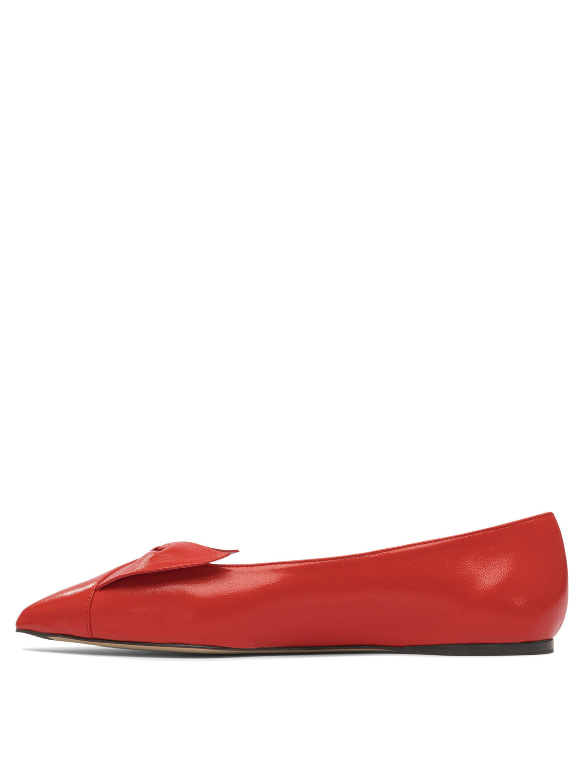 Ferragamo Ballet flats with bow "Soft" - Red
