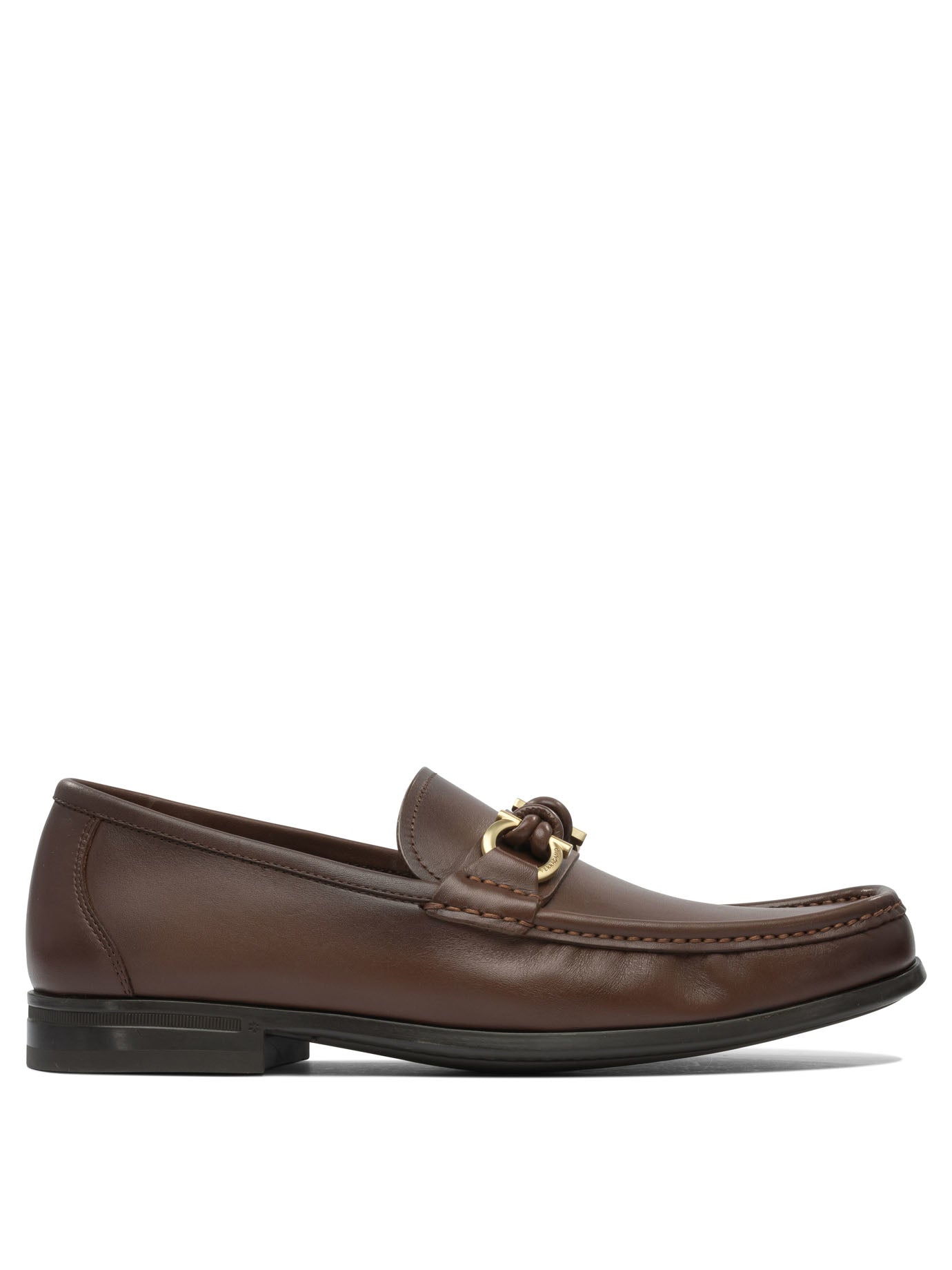 Ferragamo "Gancini" Moccasins - Brown