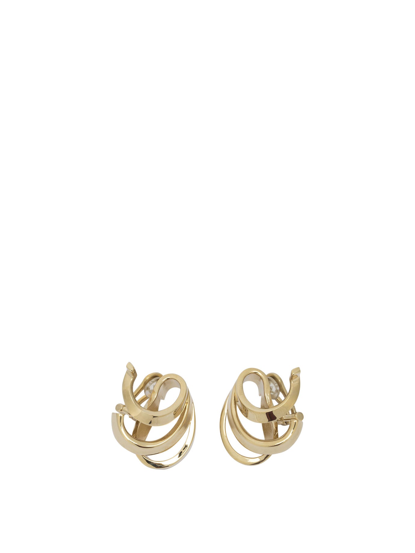 Ferragamo "Leafbig" earrings - Gold